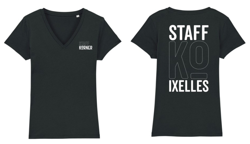 T-shirt femme col en V