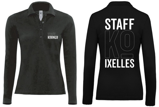 [KNOK-IXELLES-V1-CGPW456] Polo Longue manche femme